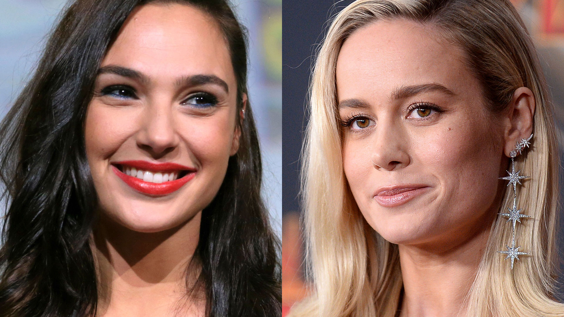 Gal Gadot Brie Larson Together 
